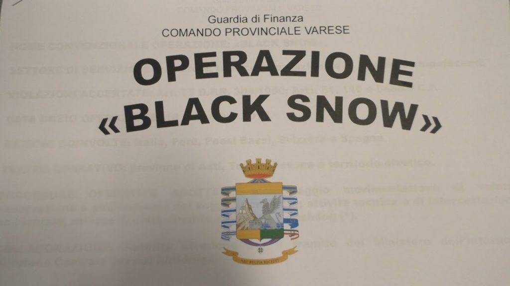Trasportavano cocaina "nera", 7 arresti