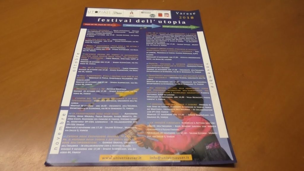 All'Insubria il realismo... dell'Utopia