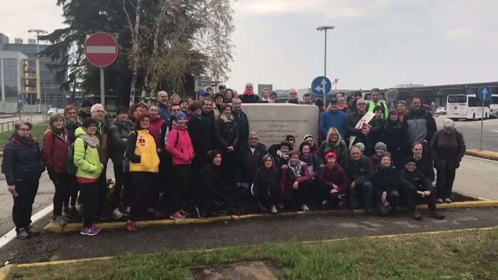 Malpensa, 70 pellegrini per i 70 anni... sulle orme di Airoldi