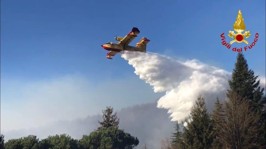 Incendio, il peggio è passato