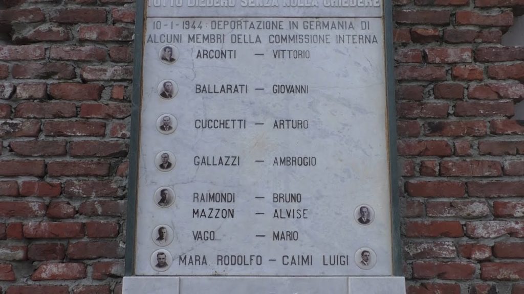 Busto ricorda i deportati della Comerio