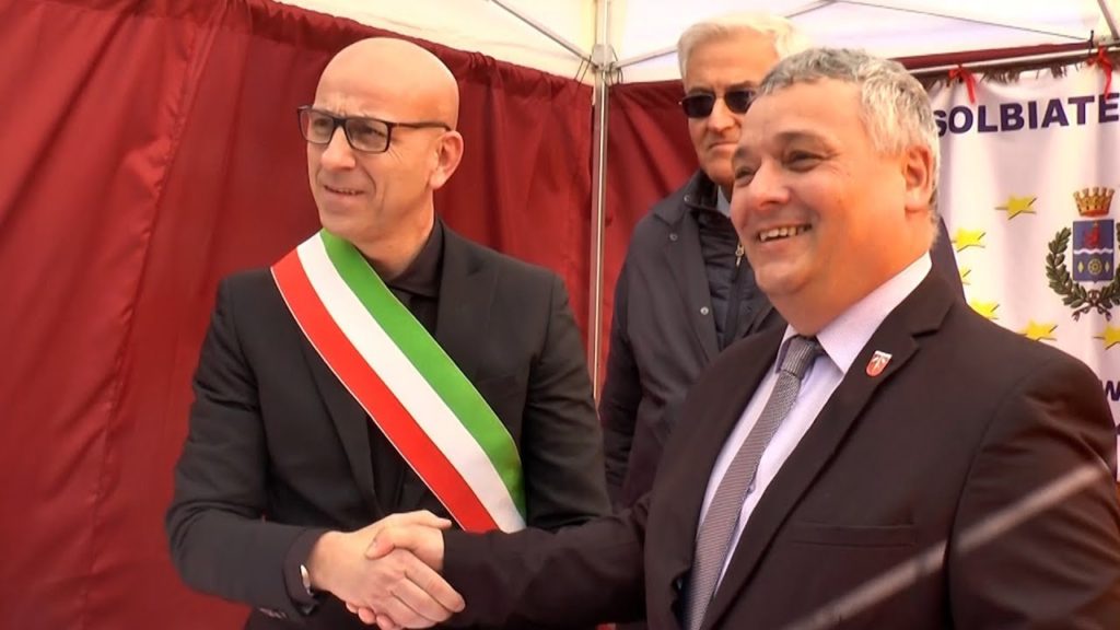 Solbiate in festa per i fratelli cechi