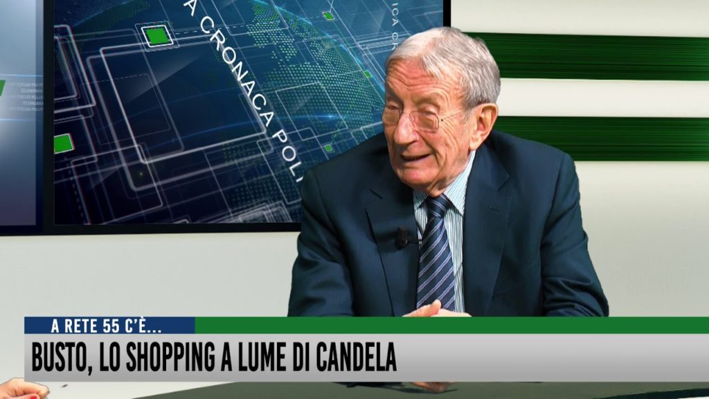 Busto, lo Shopping a lume di candela