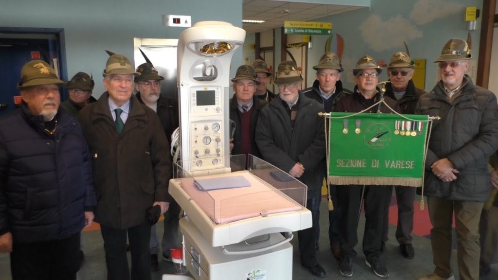 Il Ponte tra Varese e l'isola degli Alpini