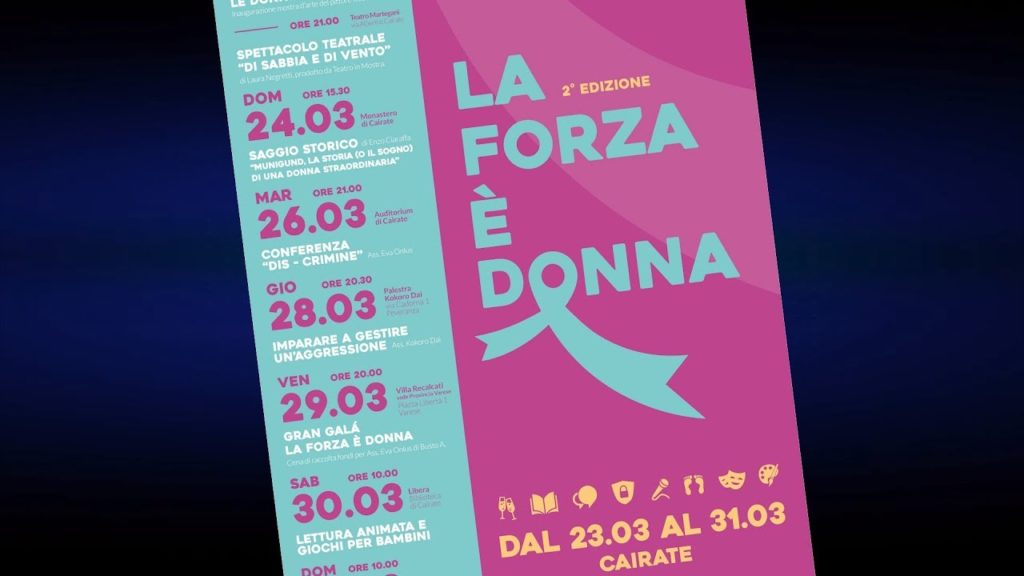 Cairate celebra la forza delle donne