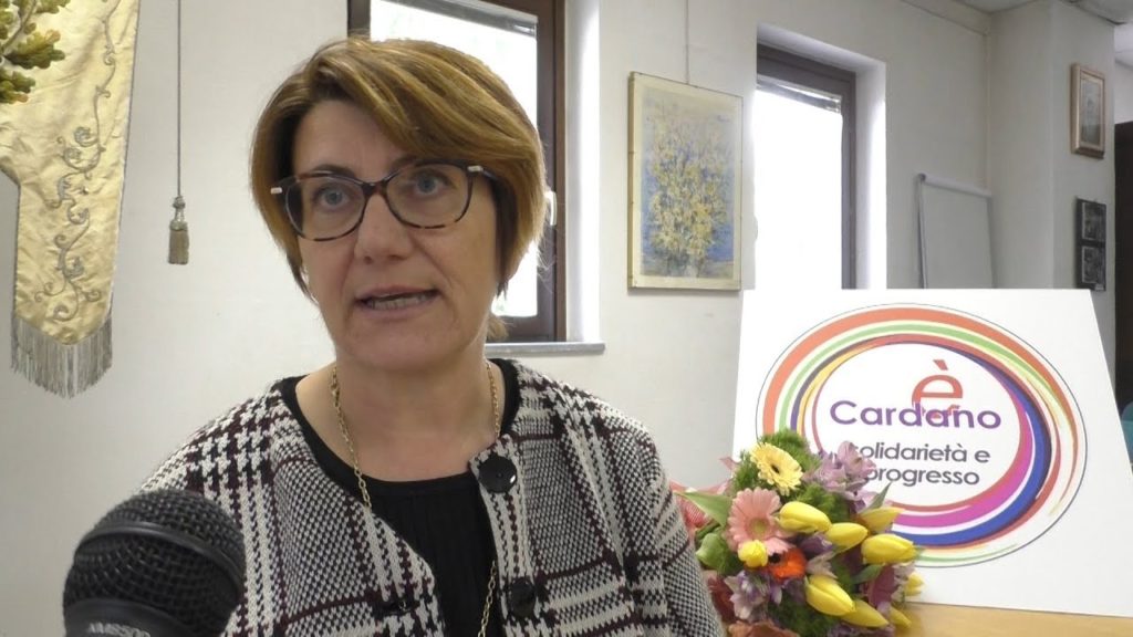 Cardano, Paola Torno... in campo