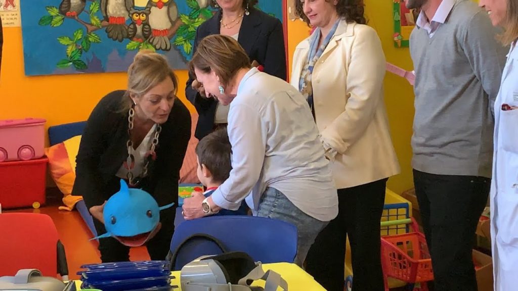 A Busto i bimbi malati s'immergono nella realtà virtuale