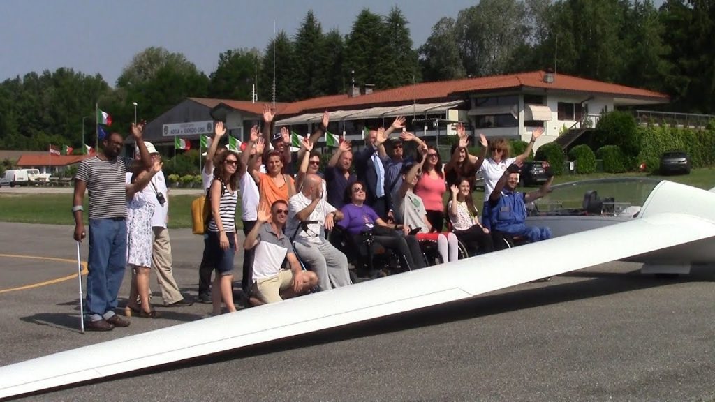 Volo a vela, la disabilità si mette le ali