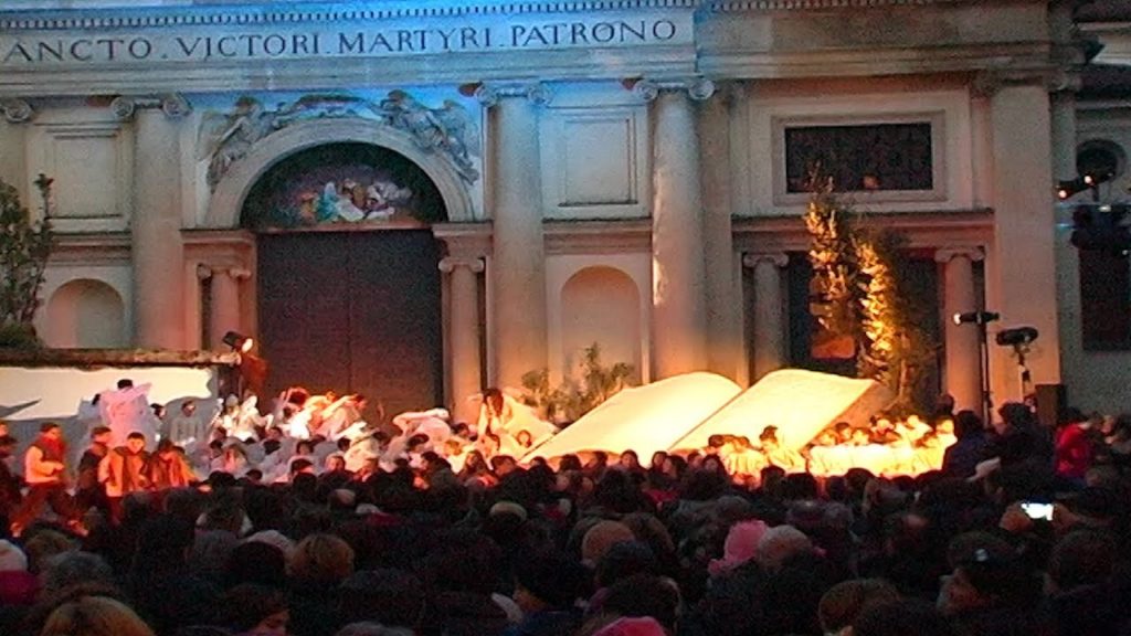 Presepe vivente, tutto è dono di Dio