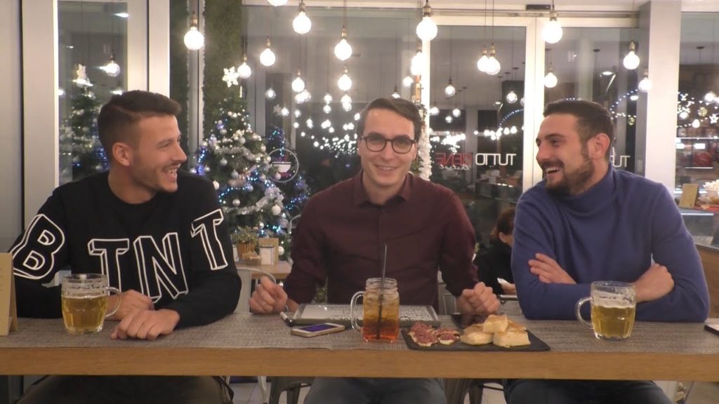 Amelotti e Catanese, calcio in aperitivo