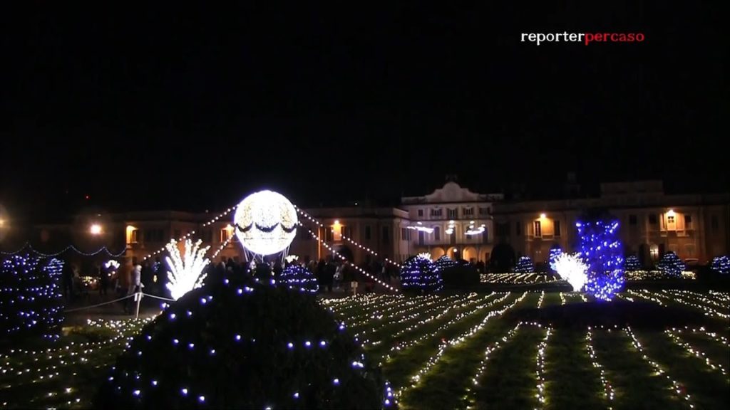 Giardini da favola, il Natale illumina Varese