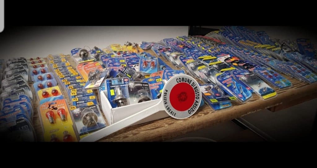 Giochi pericolosi, maxi sequestro a Busto