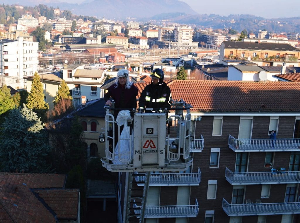Befana in Ospedale, grazie ai pompieri