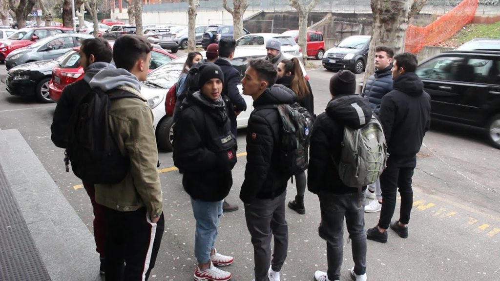 Gelo al Newton, la versione dei ragazzi