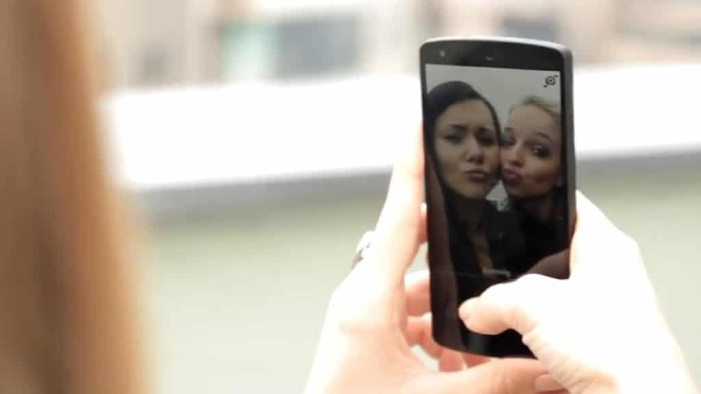 Un selfie di famiglia