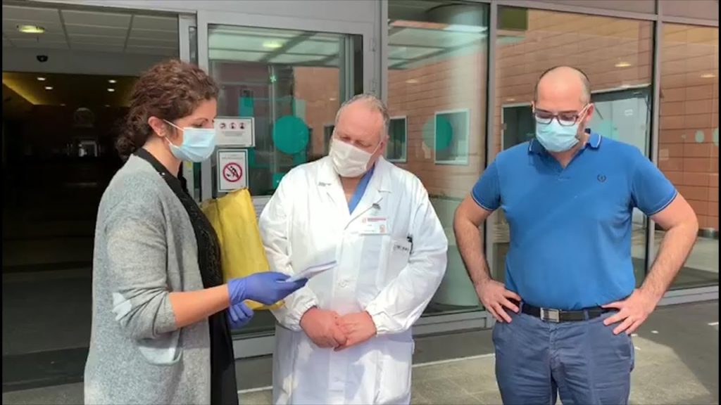 Pasti caldi e mascherine: doni Lions per la "trincea"