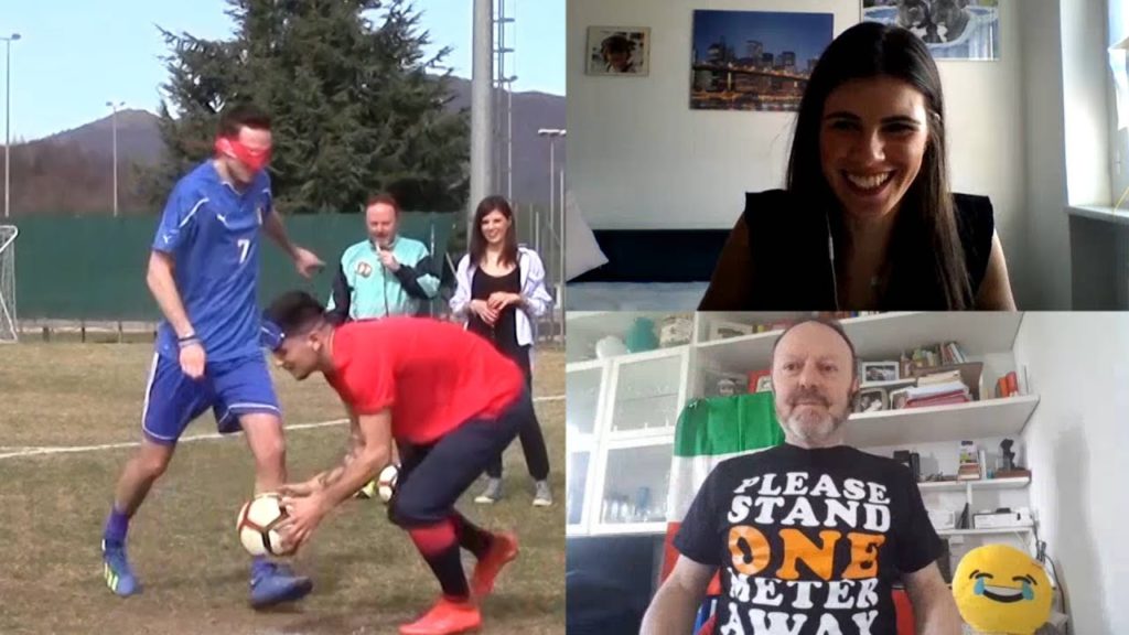 Calcio in giardino, la sfida di Pasquetta