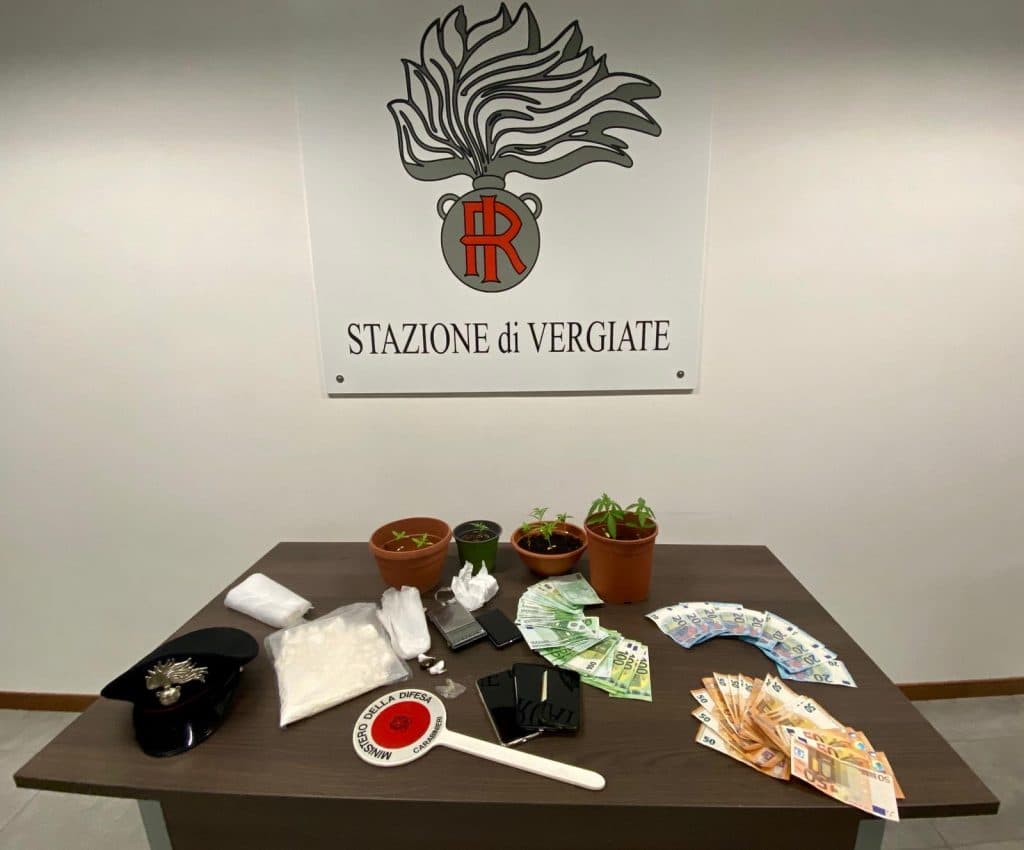 Vergiate, smantellata famiglia di spacciatori
