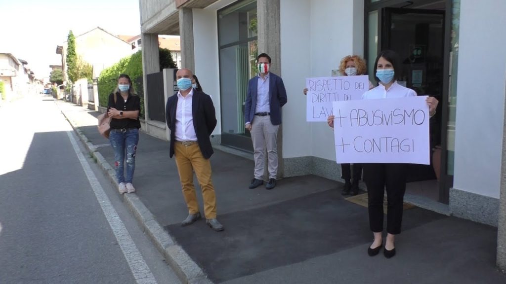 Venegono protesta, "Il lockdown favorisce gli abusivi"