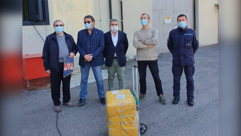 Dal Rotary 1250 mascherine al Carcere di Busto