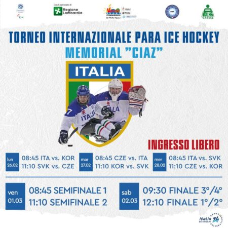 Hockey: Il Para Ice Hockey all'Acinque Ice Arena