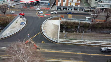 Varese: In volo su Largo Flaiano, uno sguardo dal cielo