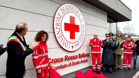Busto: Nuova sede della Croce rossa, “La tenacia vince”