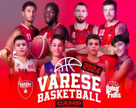 Basket: In estate debuttano i Varese Basketball Camp