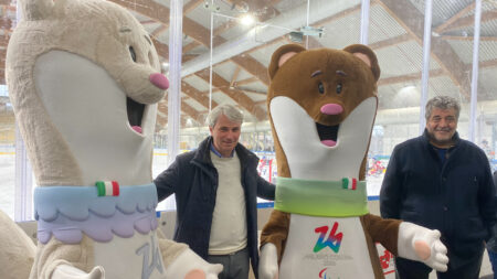 Varese: Mascotte nell’Arena delle Olimpiadi 2026