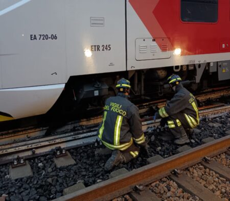Saronno: Muore sotto al treno, circolazione bloccata