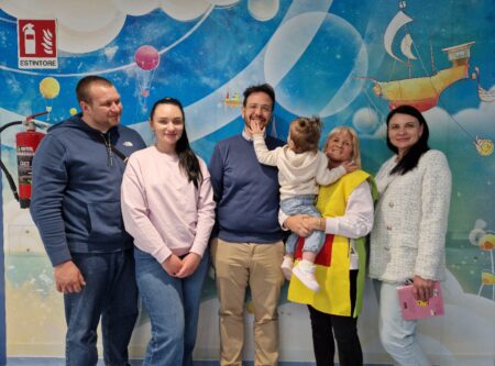 Varese: Bimba sana e salva, dall'Ucraina con gratitudine