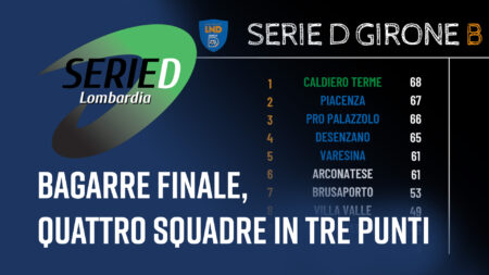 Bagarre finale, quattro squadre in tre punti