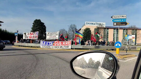 Solbiate O.: “No Nato no guerre”, 75° anniversario con protesta