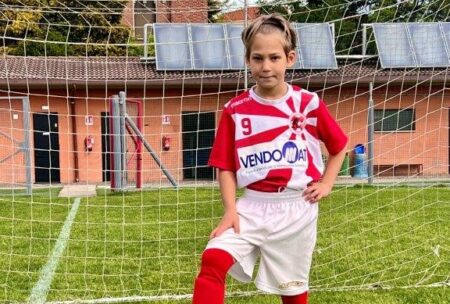 Calcio: Il giovane classe 2016 Nicolò Ferrario al Como