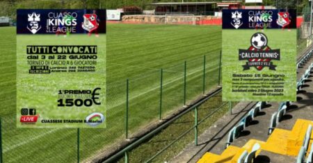 Calcio: Torna la Cuasso Kings League