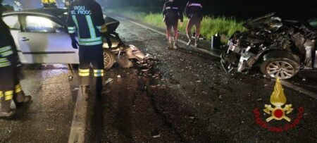 Clusone: Schianto tragico, muore una bimba di 5 anni