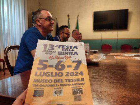 Busto: Festa della birra biancoblù più tecnologica