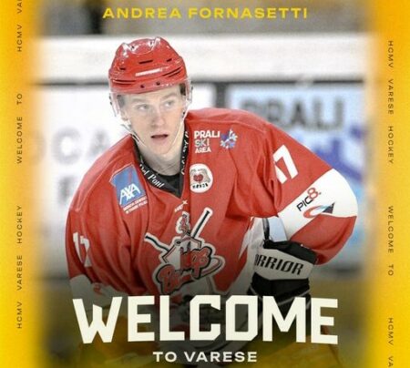 Hockey: Colpo in attacco dei Mastini: arriva Fornasetti