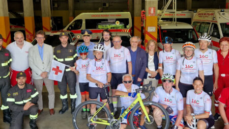 Varese: Staffetta 160 anni Croce Rossa, tappa in città