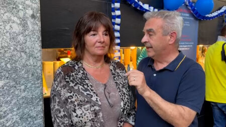 Busto: Patrizia Testa, “Grazie, amici biancoblù!”