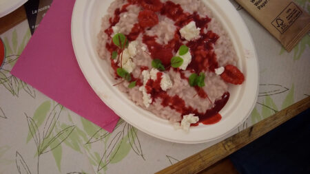 Busto: Risotto rosa, il piatto forte contro la violenza