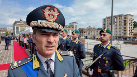 Varese: Guardia di Finanza in Festa nel cuore della città