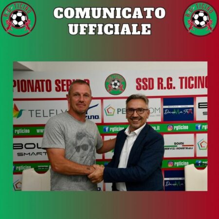 Calcio: L’ex Varese Gheller viceallenatore dell’RG Ticino