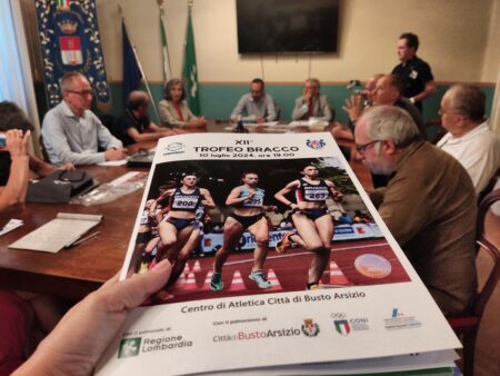 Busto: Dodicesimo Trofeo Bracco al centro di atletica