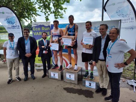 Gavirate: Al milanese Soffientini l'EcoRun maschile del lago