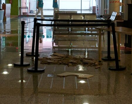 Varese: Pioggia in ospedale, danni al Monoblocco