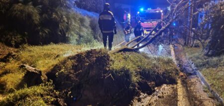 Castronno: Smottamento, chiusa via Sant'Alessandro