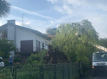 Morazzone: Danni maltempo, sistemazione in corso