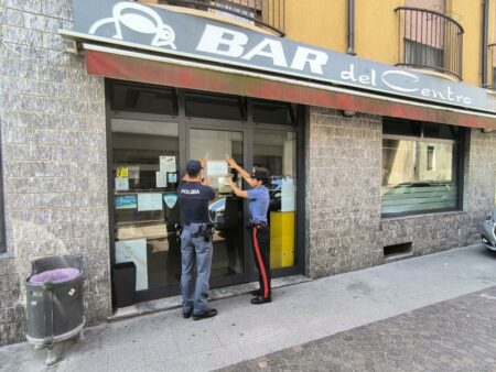 Carnago: Chiuso per 10 giorni il Bar del Centro