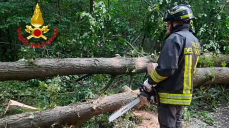 Varese: Vigili del Fuoco, 40 unità in campo e 85 chiamate